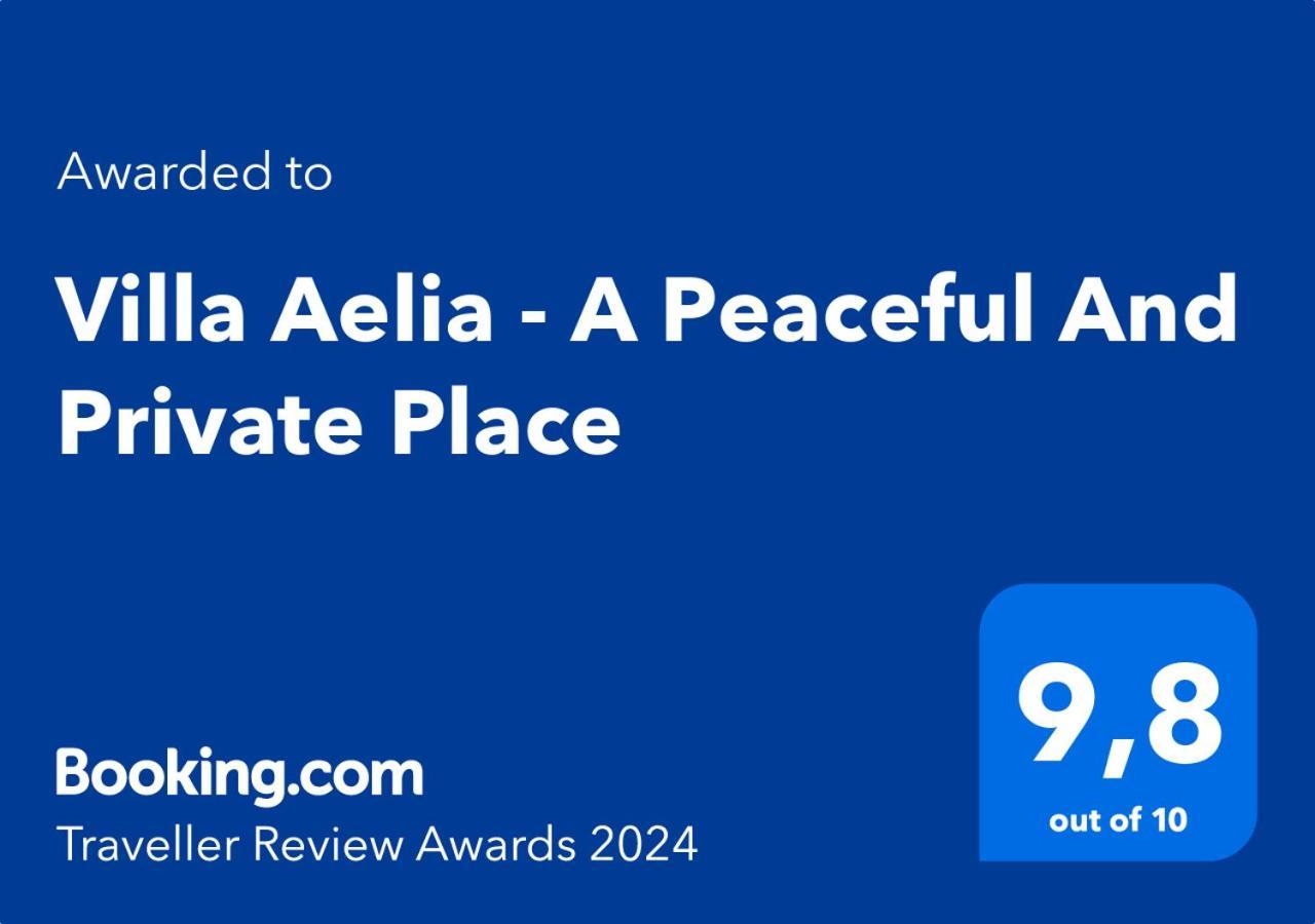 Villa Aelia - A Peaceful And Private Place Argostoli  Luaran gambar